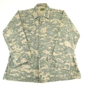 US Military ACU UCP Combat Uniform Shirt Jacket Mens Medium Top Digital Camo